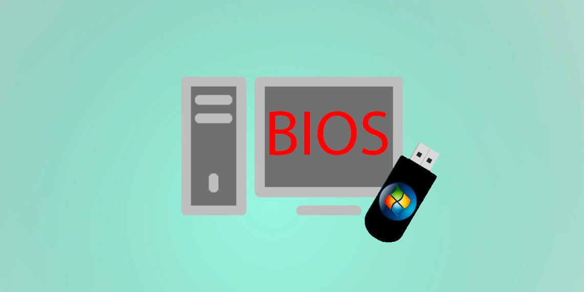 Установка Windows 7 с флешки через биос